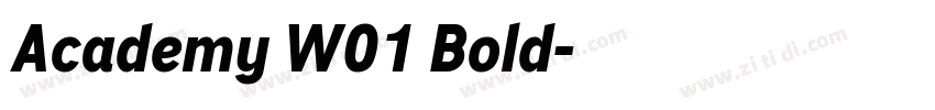 Academy W01 Bold字体转换 Academy W01 Bold字体转换